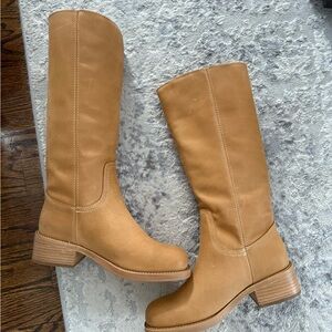 Steve Madden Tan Heeled Boots